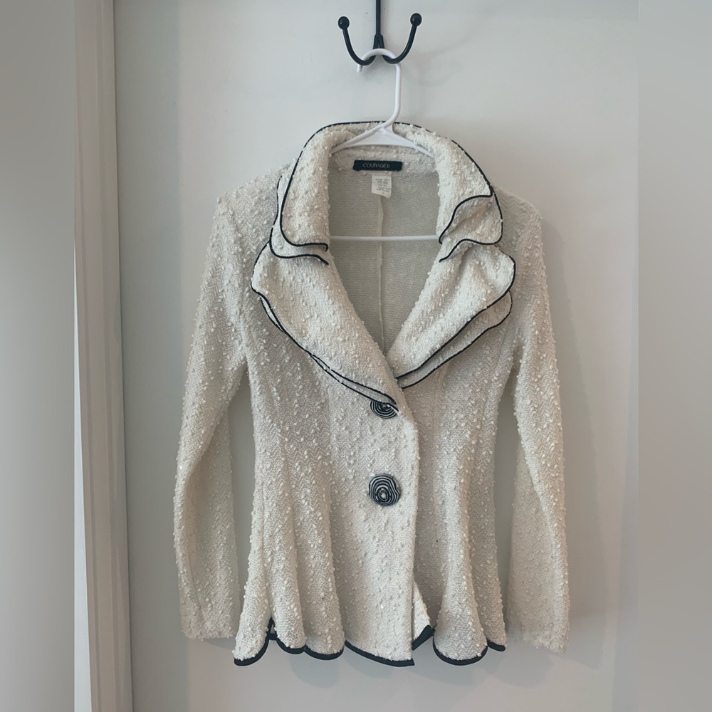 COURAGE.b Textural Blazer